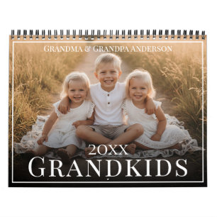 2027 Kleinkinderen Aangepaste Foto Kleinkinderen Kalender
