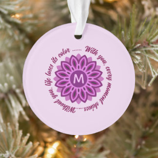 2027 KLEURRIJK MODERN CADOAA ZUS MOEDER  ORNAMENT