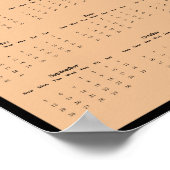 2027 Lake Champlain Brug Muurkalender - Schitteren Poster (Hoek)