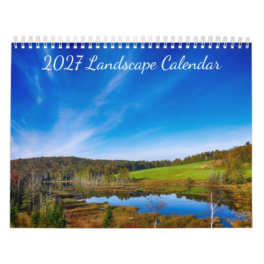 2027 Landschap - Kalender (Hoes)
