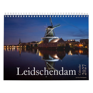 2027 Leidschendam windmolen & landschap foto Kalender