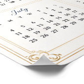 2027 Libelle Muurkalender Poster (Hoek)