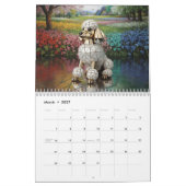 2027 Little Dog Glass Agenda Kalender (Mar 2027)