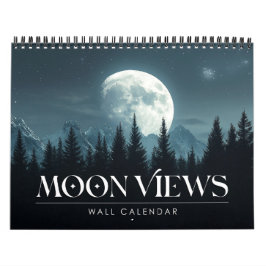 2027 Maanbeelden Volle Maan Maan Kunstkalender Kalender