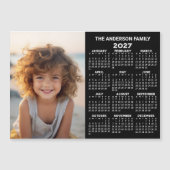 2027 Magnetische Kalender - Foto Jaaroverzicht Mod (Voorkant)