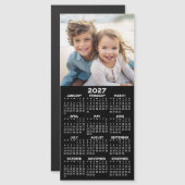 2027 Magnetische Kalender met Fotocollage (Voorkant / Achterkant)