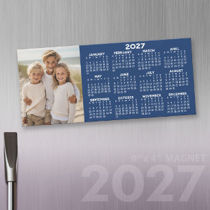 2027 Magnetische Kalender met Fotocollage