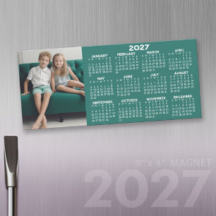 2027 Magnetische Kalender met Fotocollage