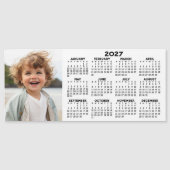 2027 Magnetische Kalender met Fotocollage (Voorkant)