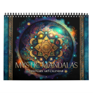 2027 Mandalas Visioen Surrealistische Kunstkalende Kalender