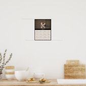 2027 Mandarijneend Muurkalender - Wilde leven Poster (Keuken)