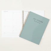 2027 Minimale Wekelijkse Maandelijkse Niet Gedatee Planner (Display)