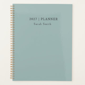 2027 Minimale Wekelijkse Maandelijkse Niet Gedatee Planner