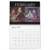 2027 - Moderne gezelfsamengestelde familiekalender Kalender (Feb 2027)