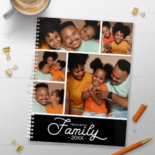 2027 Moderne Gezinsfoto Collage Planner