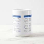 2027 Monthly Calendar Double Sided Koffiemok (Center)