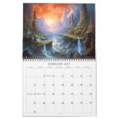 2027 Mooie Landschappen 2 Kalender (Feb 2027)