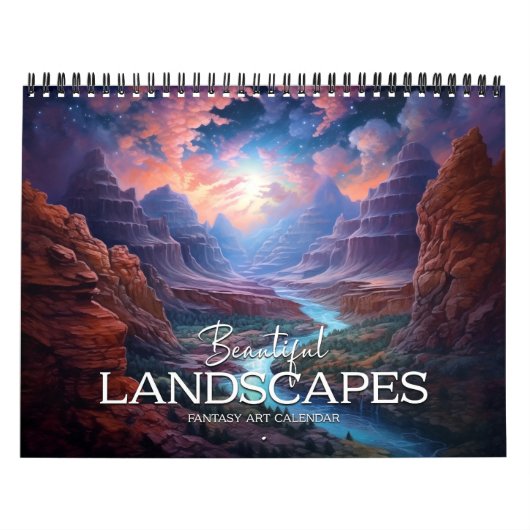2027 Mooie Landschappen 2 Kalender (Hoes)