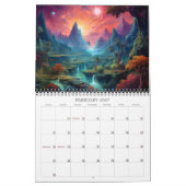 2027 Mooie Landschappen 3 Kalender (Feb 2027)