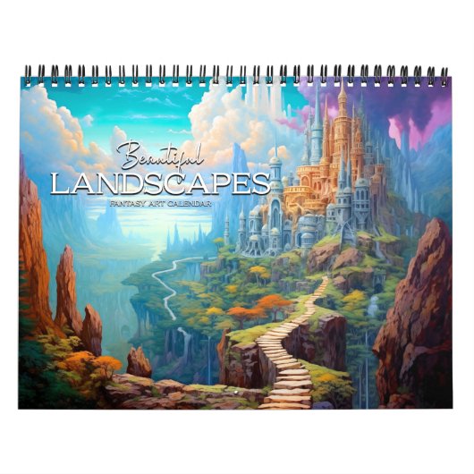 2027 Mooie Landschappen 3 Kalender (Hoes)