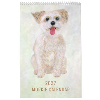 2027 Morkie Agenda Ontwerp je Eigen Kalender