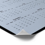 2027 Muurkalender Slechtvalk Poster (Hoek)