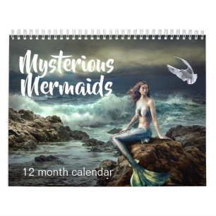 2027 Mysterieuze Meerminnen Fantasie Kalender