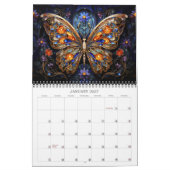 2027 Mysterieuze Vlinders Fantasy Kunstkalender Kalender (Jan 2027)