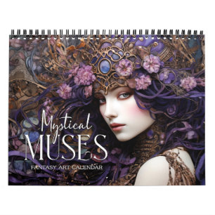 2027 Mystieke Muzen Fantasy Kunstkalender Kalender