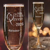 2027 Nieuwjaars Koningin Gepersonaliseerde Naam