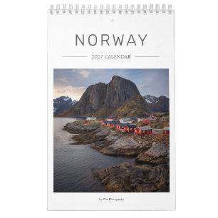 2027 Noorwegen landschapsfoto Kalender