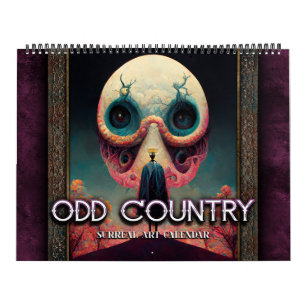 2027 Odd Country 2 Surreal Art Kalender