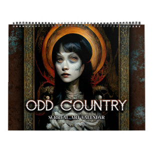 2027 Odd Country 3 Surreal Art Kalendar Kalender