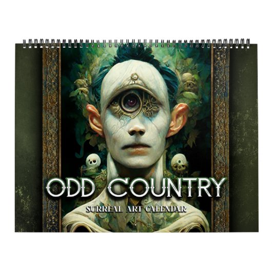 2027 Oneven Land 1 Surreal Kunstkalender Kalender (Hoes)