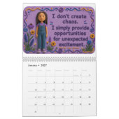 2027 Ontwrichtende Mary Calender Kalender (Jan 2027)