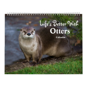 2027 Onvergankelijke Otter Vreugde Kalender