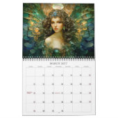 2027 Op Geschilderde Vleugels Feeën Engelen Fantas Kalender (Mar 2027)