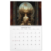 2027 Organismen 2 Surreal Donkere Sci-Fi Kalender (Feb 2027)