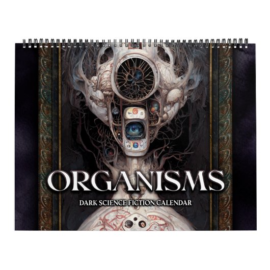 2027 Organismen Surreal Donkere Sci-Fi Kalender (Hoes)