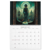 2027 Organismen Surreal Donkere Sci-Fi Kalender (Feb 2027)