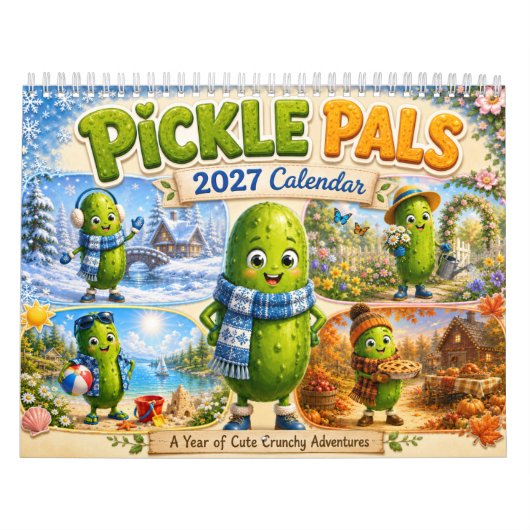 2027 Pickle Pals Kalender (Hoes)
