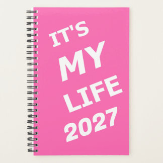 2027 Planner Grappige Spreuk Het Is Mijn Leven