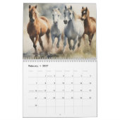 2027 Poneys Kalender (Feb 2027)