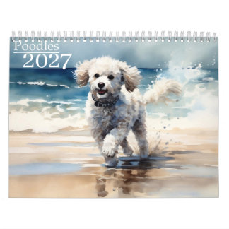 2027 Poodles Kalender