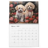 2027 Poodles Kalender (Feb 2027)