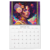 2027 Pop Fantasy Surreal Vrouwen Kunstkalender Kalender (Feb 2027)