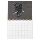 2027 Posterized Amerikaanse Zeearenden | Wildeleve Kalender (Mar 2027)