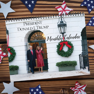 2027 President Donald Trump Agenda Foto Cadeau Kalender