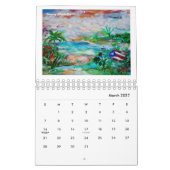 2027 Puerto Rico Kunst Kalender (Mar 2027)