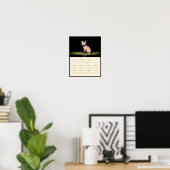 2027 Rode Vos Kit Muurkalender: Kleine Pionier Poster (Thuiskantoor)